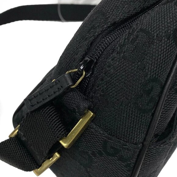 GUCCI GG Black Jacquard Leather - Shoulder Bag 256-081125 - Picture 8 of 10